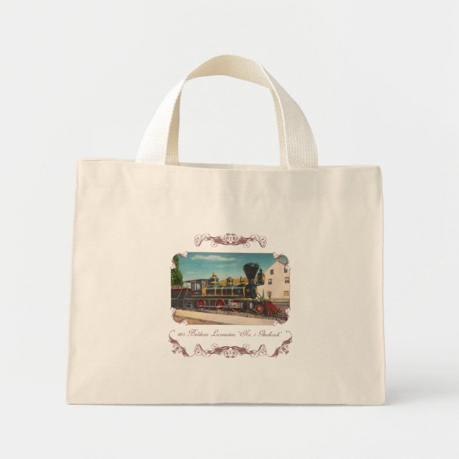 Sac fourre-tout Locomotive vintage (Devant)