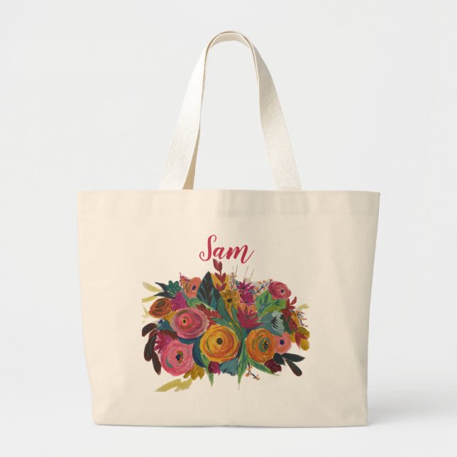 sac fourre-tout "Love Blooms" (Devant)