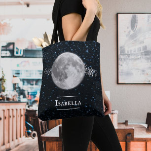 Sac fourre-tout lunaire personnalisé