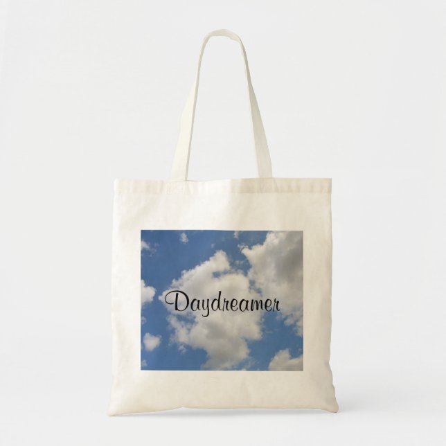 Sac fourre-tout lunatique à nuage de rêveur (Devant)
