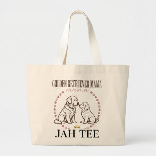 Sac fourre-tout Luxueux Golden Retriever Mama - Ma