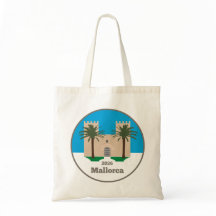 Sac fourre-tout Mallorca avec logo pour client