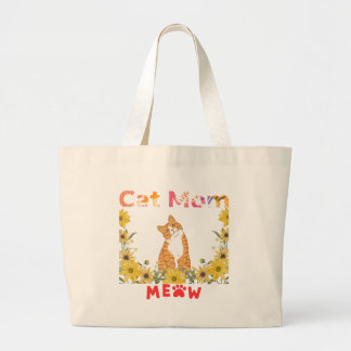 Sac fourre-tout maman chat