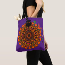 Sac fourre-tout mandala Hocus Pocus Halloween - De
