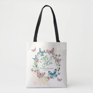 Sac fourre-tout Mariage de couronnes papillon pers