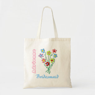 Sac fourre-tout Mariage de la mariée Little Flower