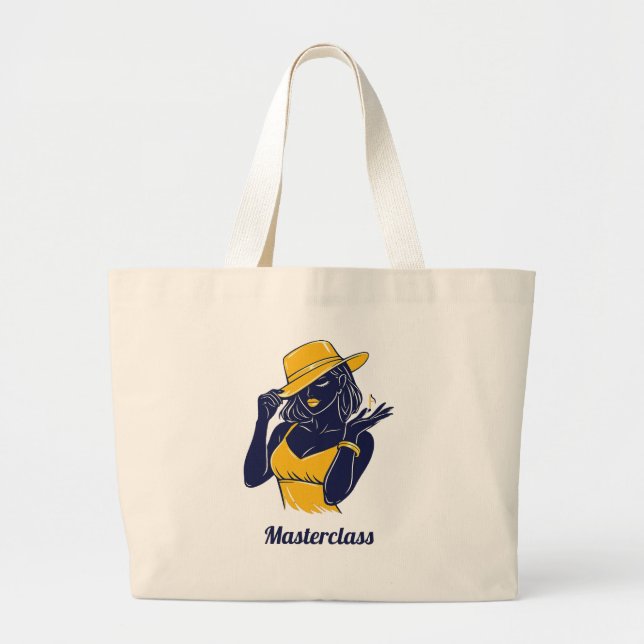 Sac fourre-tout Masterclass mode – Silhouette mini (Devant)