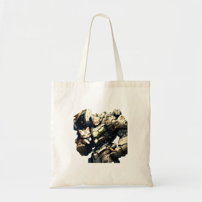 Sac fourre-tout MechaCat - British Shorthair (Devant)