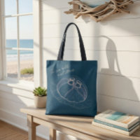 Sac fourre-tout Méduse – « La mer contient des his