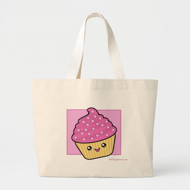 Sac fourre-tout méga à petit gâteau de Kawaii (Devant)