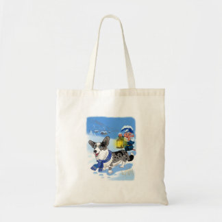 Sac fourre-tout merle bleu