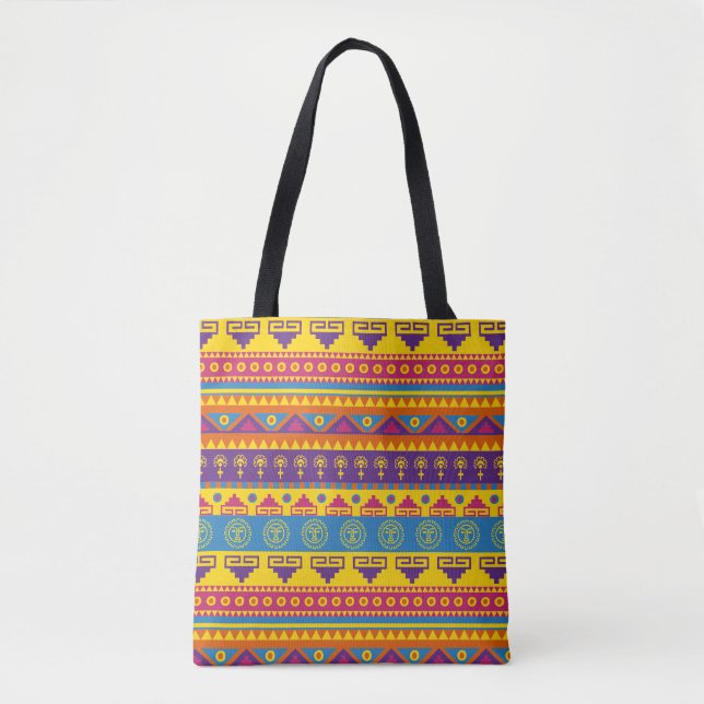 Sac fourre-tout mexicain à tribal de style (Devant)