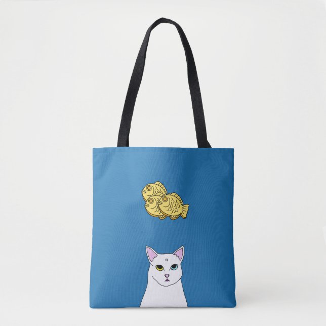 Sac fourre-tout mignon à bande dessinée de Taiyaki (Devant)