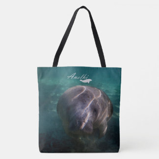 Sac fourre-tout mignon à lamantin de bébé partout