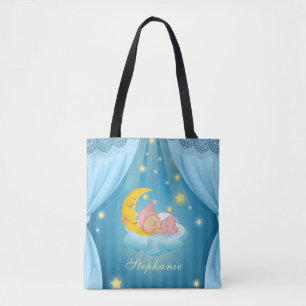 Sac fourre-tout mignon personnalisé au bébé d