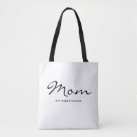 Sac fourre-tout minimaliste pour maman iconique dr