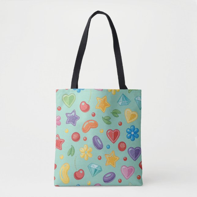 Sac fourre-tout Mint Candy Star (Devant)