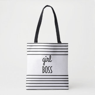 sac fourre-tout moderne chic à patron de fille