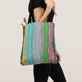 Sac fourre-tout moderne Squiggles