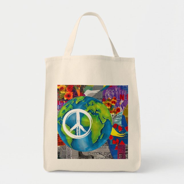 Sac fourre-tout mondial de la paix (Devant)