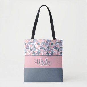 Sac fourre-tout monogrammé