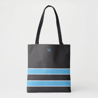 Sac fourre-tout Monogramme de style simple