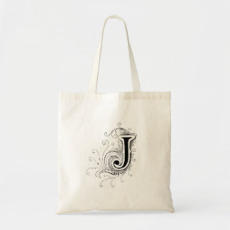 Sac fourre-tout Monogramme "J"