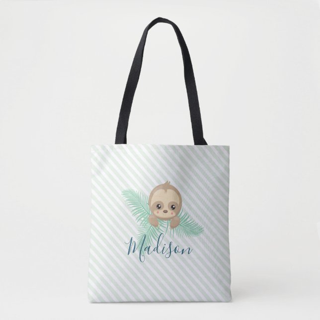 Sac fourre-tout Monogramme mignon Green Baby (Devant)