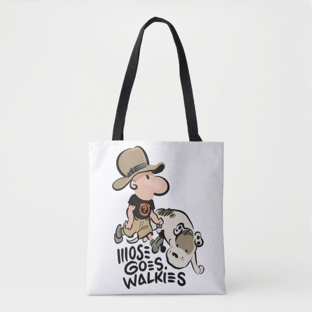 Sac fourre-tout Mose Goes Walkies (Devant)