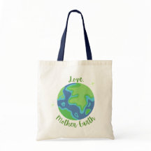 sac fourre-tout "Mother Earth Love"