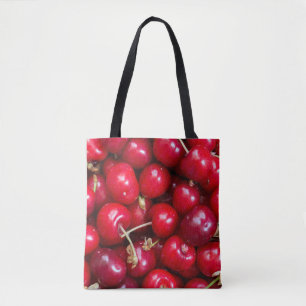 Sac fourre-tout motif de cerise douce
