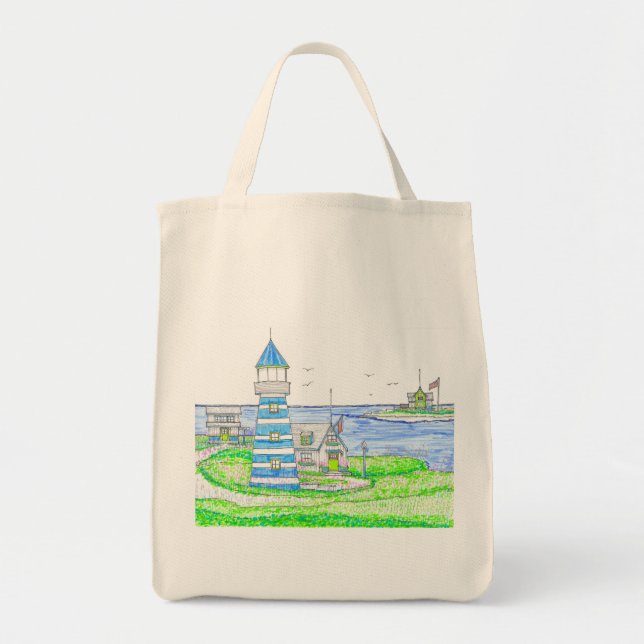 Sac fourre-tout moyen du phare Americana (Devant)