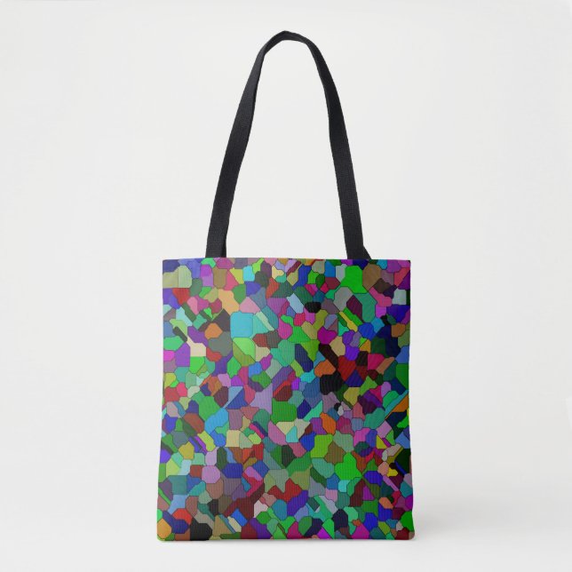Sac fourre-tout moyen en verre tendu (Devant)