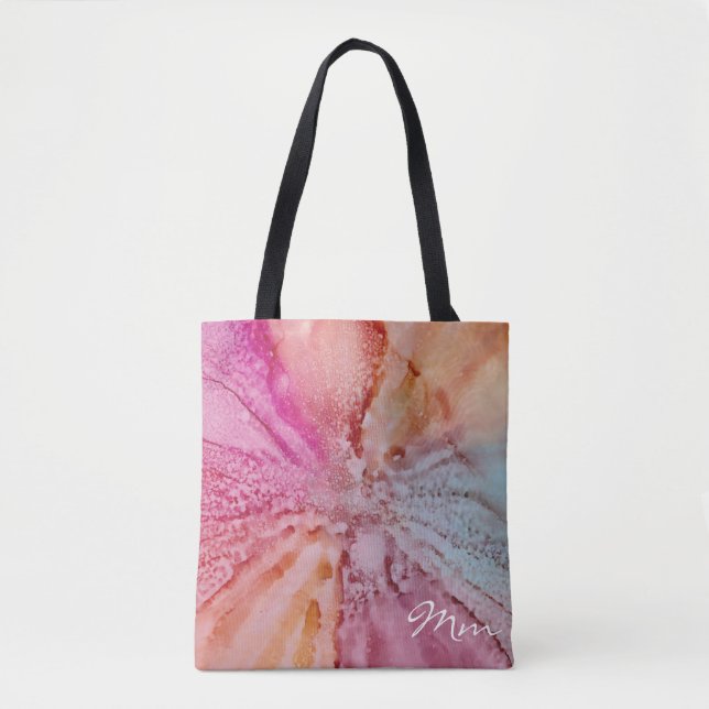 Sac fourre-tout, Moyenne "Fleur remplie d'eau" (Devant)