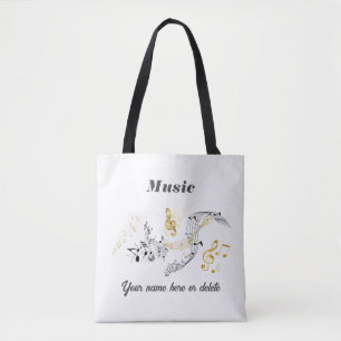 Sac fourre-tout musical - Personnalisé