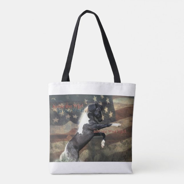 Sac fourre - tout MustangWILD (Dos)