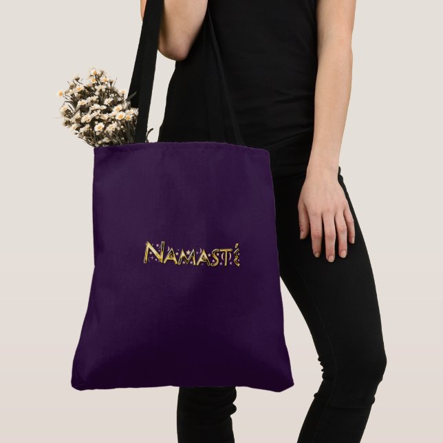 Sac fourre-tout Namasté (De près)