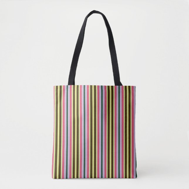 Sac fourre-tout napolitain rayé (Devant)