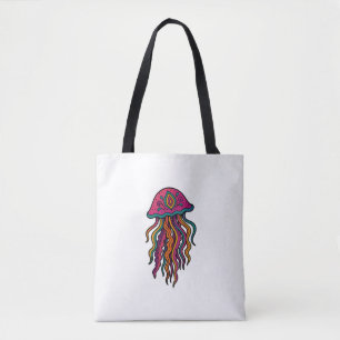 Sac fourre-tout Néon Jellyfish – Vibes marines déj