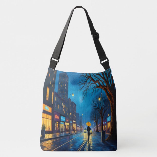 Sac fourre-tout nocturne de la ville (Devant)