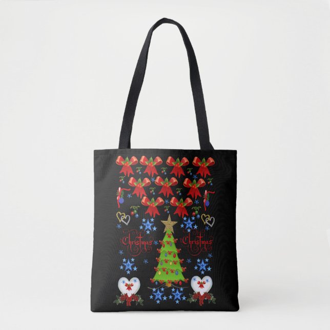 sac fourre-tout noël (Devant)