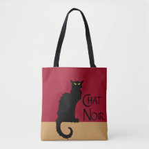 Sac fourre-tout Noir à conversation