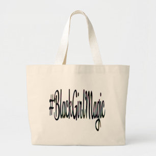 Sac fourre-tout noir à magie de fille