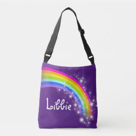 Sac fourre-tout nommé à filles pourpres