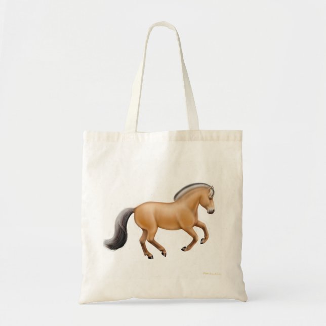 Sac fourre-tout norvégien à cheval de fjord (Devant)
