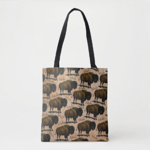Sac fourre-tout occidental à bison de Buffalo de