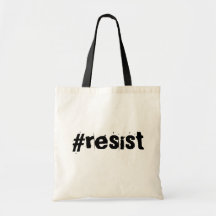 Sac fourre-tout officiel à #RESIST (naturel)
