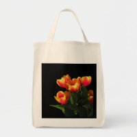 Sac fourre-tout organique à tulipe de Rembrandt