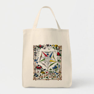 Sac fourre-tout oriental vintage à sceau d'étoile