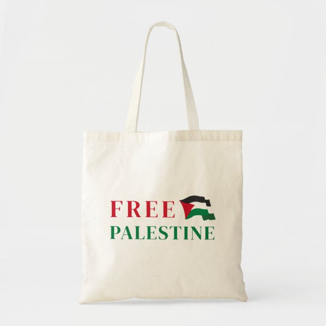 sac fourre-tout palestine libre (Devant)